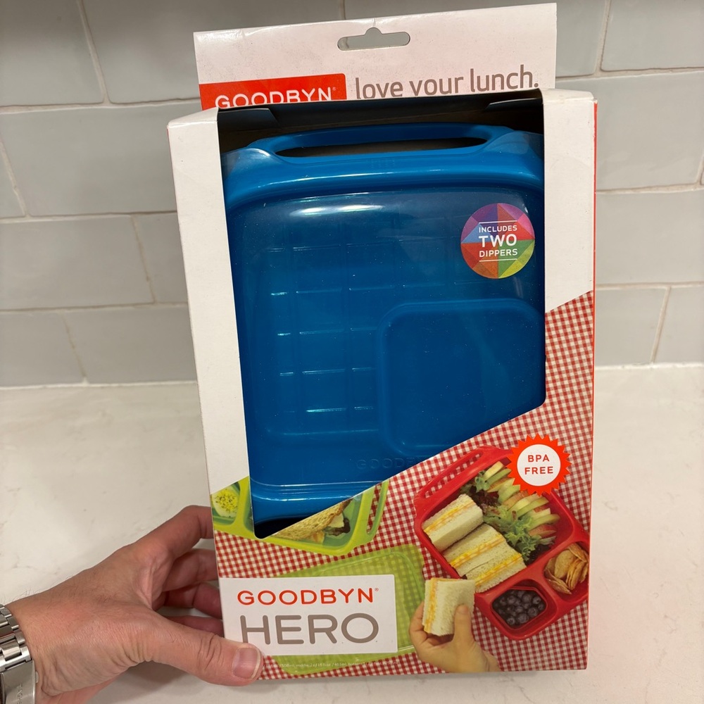 Goodbyn Hero Blue Lunchbox